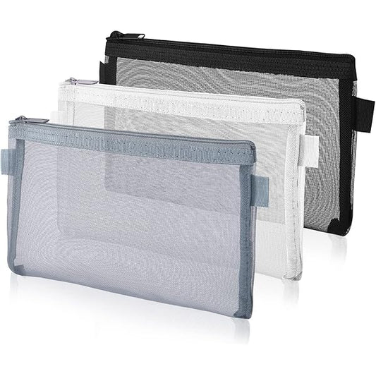 Minimalist Transparent Stationery Zipper Pouch