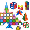 STEM Magnetic Building Blocks Set - Colorful 3D DIY Construction Tiles for Kids