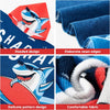 Kids’ Hooded Microfiber Bath Towel | Quick-Dry Cloak with Animal Prints