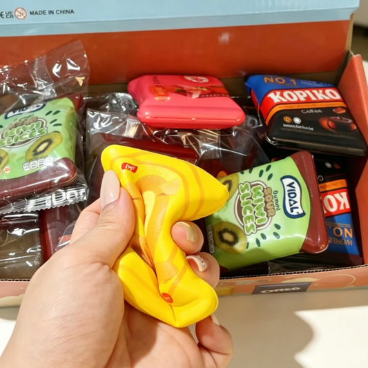 Mini Snack Packet Squishy Toy | Slow-Rise Fidget Sensory Decompression Toys