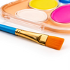 8 Colors Solid Watercolor Paint Set with Brush | Portable Pocket Watercolor Cakes