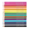 18-Color Pack of Erasable Color Pencils with Built-in Eraser