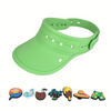 Trendy Open Top Sun Protection Hat for Beach & Travel