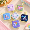 Unicorn Square Tin Coin Pouch