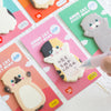 Hoho Cat Shaped Sticky Notes