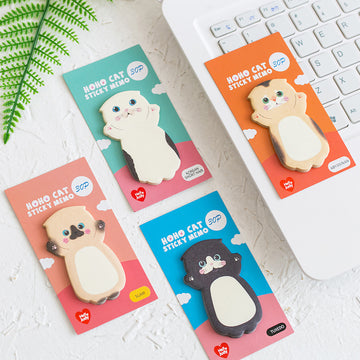 Hoho Cat Shaped Sticky Notes