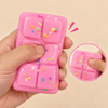 Chocolate Bar-Shaped Squishy Toy with Sprinkles