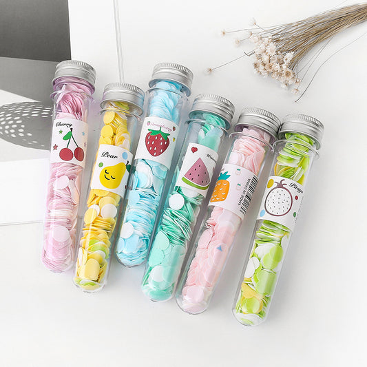 Colorful Tube Shape Paper Soap with Fragrance