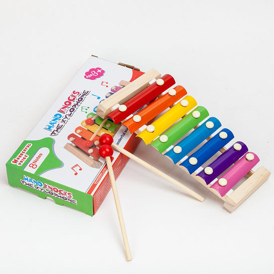 Wooden Rainbow Xylophone | Musical Toy for Kids & Toddlers