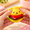 Cartoon Character Burger Squishy Toy | Soft Individual Layer Decompression Toy