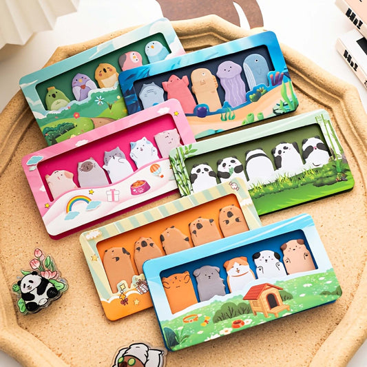 Wild Happy Animal Index Tabs | Sticky Notes