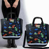 I am Toothy-Saurus Multi-Purpose Dinosaur Shoulder & Handbag