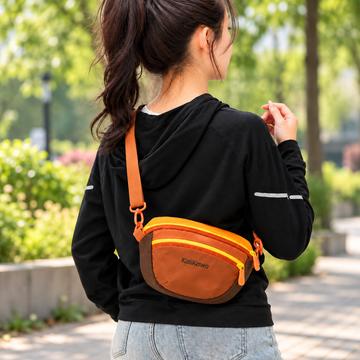 Large Capacity Casual Crossbody Bag – Adjustable Shoulder Sling for Sports & Travel