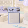 Transparent Frosted Flash Post-it Sticky Notes