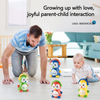 Press & Go Cartoon Penguin Scooter Toy