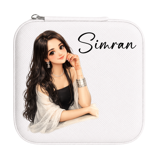 Personalized Photo & Name Jewellery Box