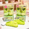 Adorable 3D Dinosaur Clog Shoe Eraser Set | Creative Kawaii School Supplies
