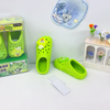 Adorable 3D Dinosaur Clog Shoe Eraser Set | Creative Kawaii School Supplies