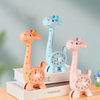 Adorable Giraffe Desk Clock with Clear Dial & Stable Base for Kids