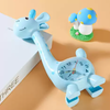 Adorable Giraffe Desk Clock with Clear Dial & Stable Base for Kids
