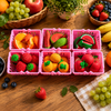Adorable Miniature Shopping Basket Eraser Sets – Creative Stationery for Kids