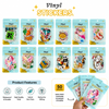 Aesthetic 50-Piece Waterproof Vinyl Stickers Pack | Peel, stick & transform!