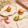 Aesthetic Macaron Keychain | Cute Aesthetic Bag Accessory & Return Gift