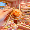 Aesthetic Macaron Keychain | Cute Aesthetic Bag Accessory & Return Gift