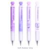 Aesthetic Purple Dream Butterfly Retractable Gel Pen Set Of 4