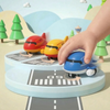 Mini Cartoon Push and Run Airplane Toy