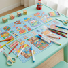 All-in-One Multi-Activity Coloring Play Pack – Puzzle, Stickers & Marker Set