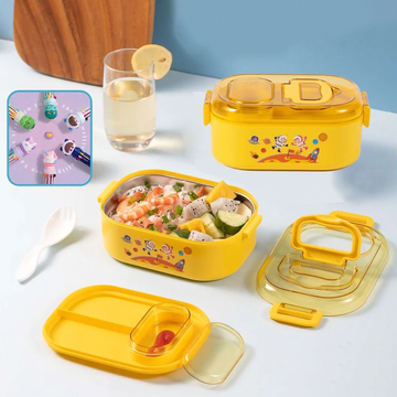 Astronaut Customized Stainless Steel Lunch Box - 700ml