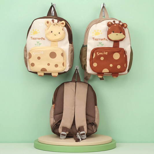 Cute Giraffe Toddler School Bag