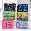 Multipurpose Cartoon Zipper File Bag for Kids