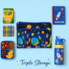 Multipurpose Cartoon Zipper File Bag for Kids
