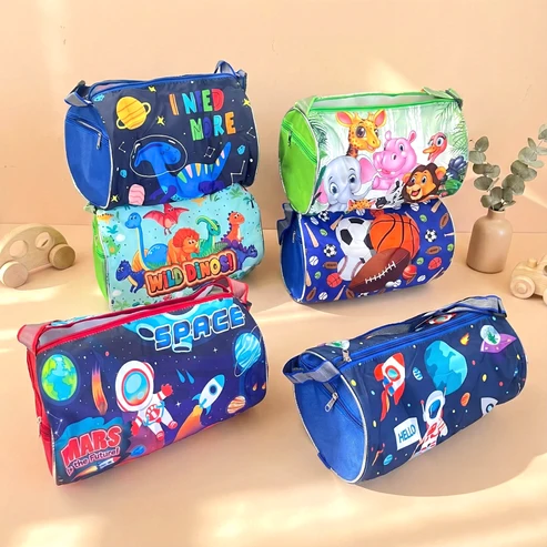 Boys Cartoon Duffle Bag Activity Hamper