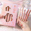 Bloom Bliss Aesthetic Pink Gel Pen Set | 0.5mm Fine Tip