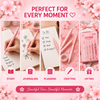 Bloom Bliss Aesthetic Pink Gel Pen Set | 0.5mm Fine Tip