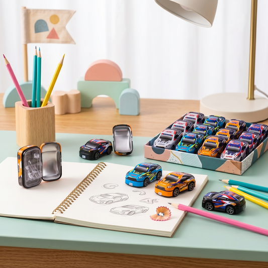 Cool Racing Car 3-Hole Pencil Sharpener