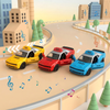 Push and Run Musical Light & Sound Txi Toy Car