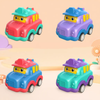 2-in-1 Pull-Back Toy Car & Double Hole Pencil Sharpener