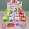 Cartoon Apple Dual-Hole Pencil Sharpener