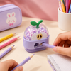 Cartoon Apple Dual-Hole Pencil Sharpener