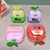 Cartoon Apple Dual-Hole Pencil Sharpener