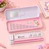 Cartoon Metal Comapss Box with Stationery