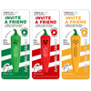 Spicy & Fun Chili Pepper Correction Tape  | 5mm x 6mm Refillable