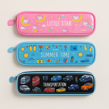 Cute Cartoon Stationery Pencil Pouch – Perfect for Kids