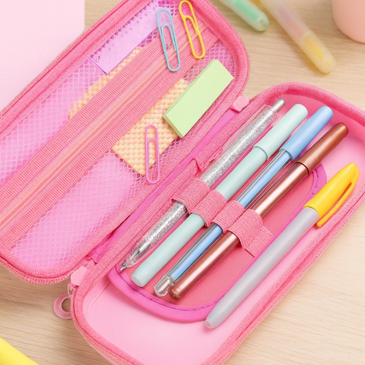 Cute Candy Girl Pencil Pouch - Stationery Organizer