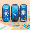 Dazzling Liquid Glitter Space Pencil Case