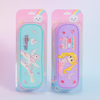 Dreamy Duo Pencil Pouch – Soft, Cute & Durable